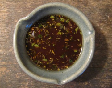 Balsamic Dressing with Thyme | aDelightfulHome.com