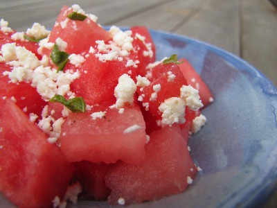 Watermelon and Feta Salad | aDelightfulHome.com