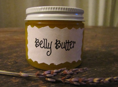 Homemade Belly Butter | aDelightfulHome.com