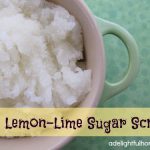 Lemon Lime Sugar Scrub