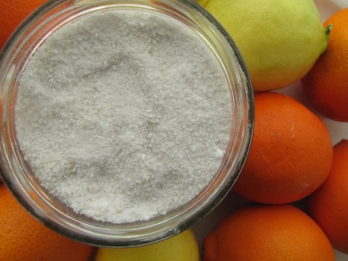 Simple Citrus Bath Salts Recipe | aDelightfulHome.com