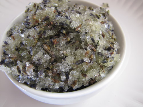 lavender scrub 