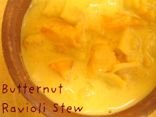 Butternut Ravioli Stew | aDelightfulHome.com