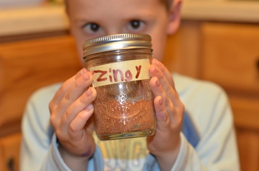 Kids in the Kitchen: Zingy Spice Mix