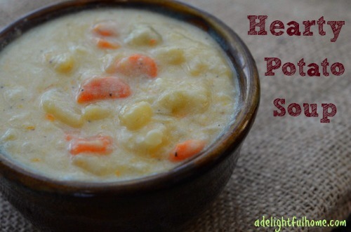 Family Favorite Potato Soup | ADelightfulHome.com