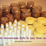 How I Made 50 Homemade Gifts in Less than an Hour (and how you can too)