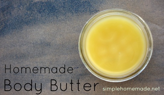 How to Make All-Natural Body Butter | aDelightfulHome.com