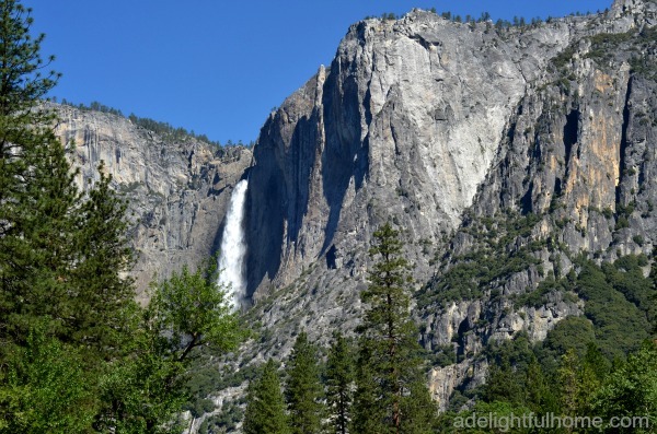 Waterfall in yosemite