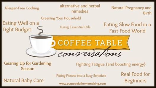 coffee table conversations topics