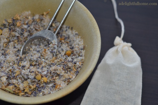 bath soak tea bag