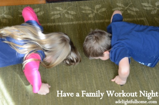 family workout night