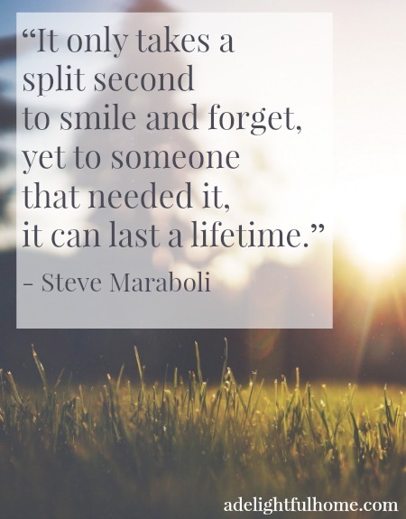 it only takes a split second . . .