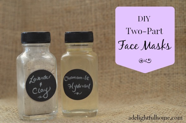 DIY 2-Part Face Masks