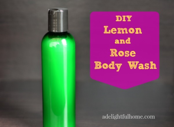 Lemon and Rose Body Wash