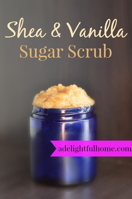 Shea and Vanilla Sugar Scrub