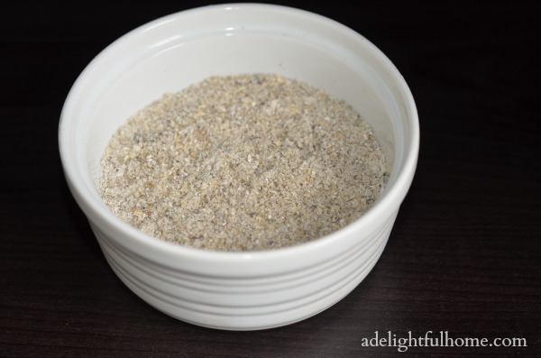 ground oats - sunflower seeds-lavender