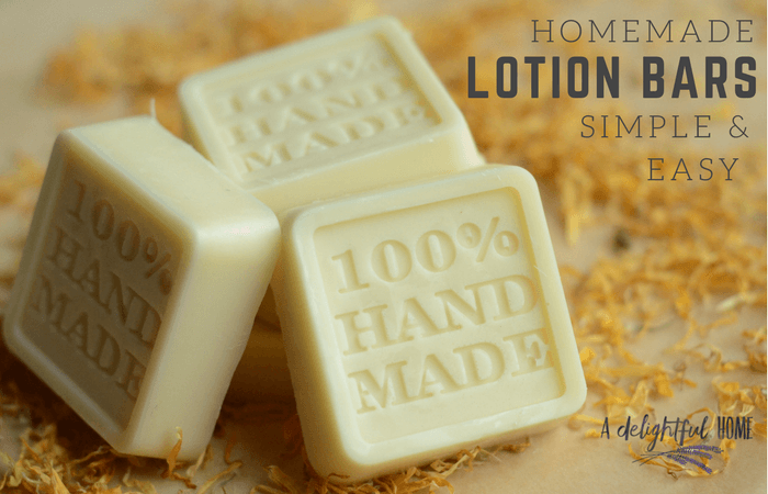 DIY Herbal Lotion Bars