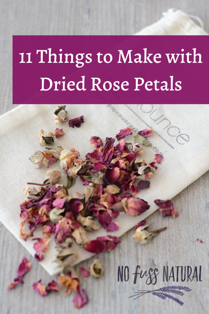 Dried Rose Buds and petals