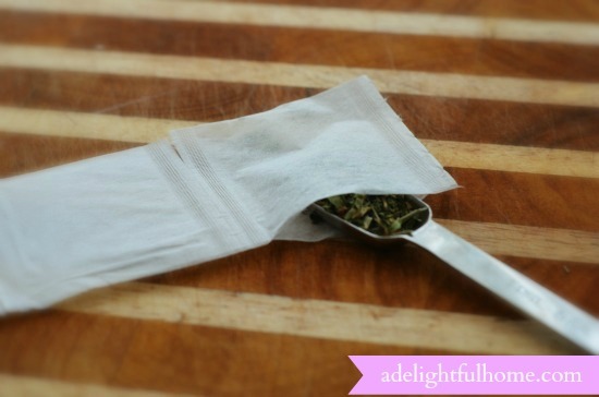 filling-tea-bag-with-herbs