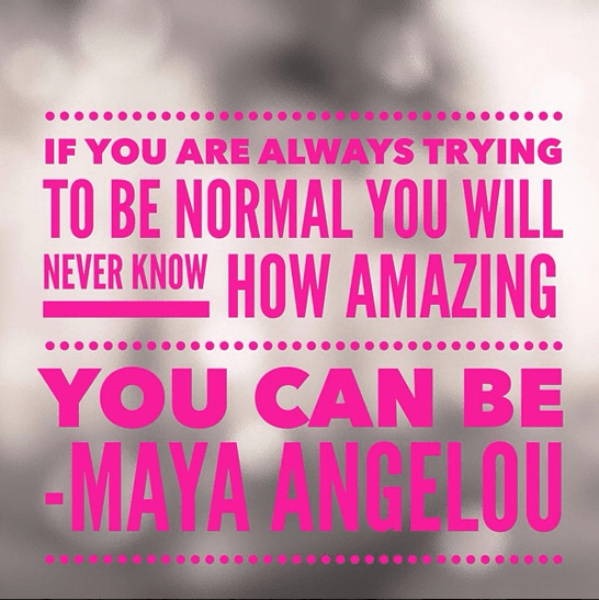 you can be amazing