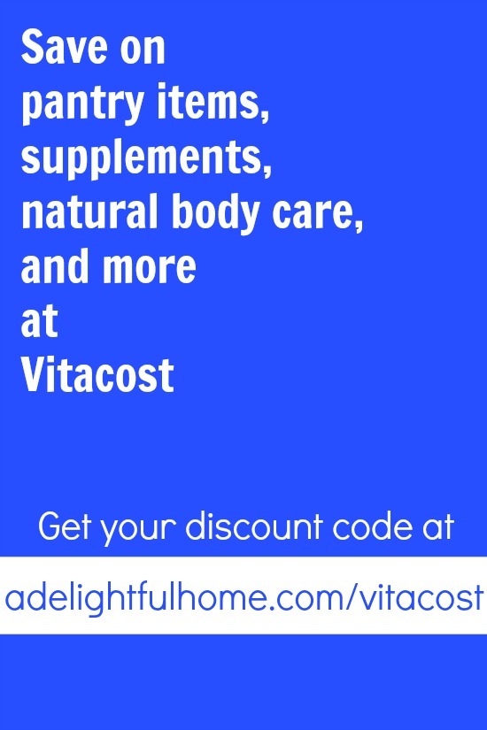 Save on Pantry Items, Body Care, and Supplements at Vitacost | aDelightfulHome.com