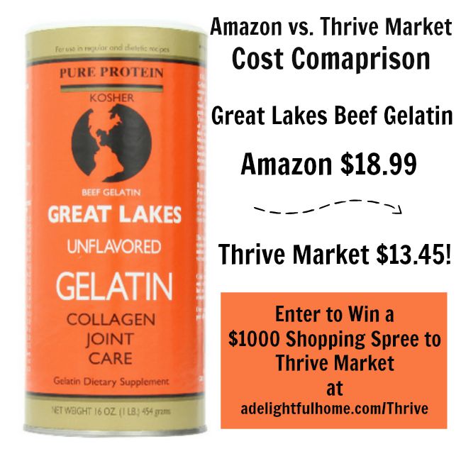 thrive market beef gelatin