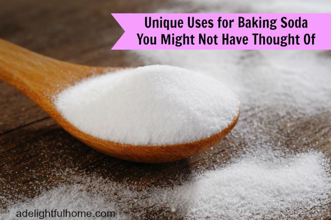 Unique Uses for Baking Soda You Might Not Have Thought Of | aDelightfulHome.com