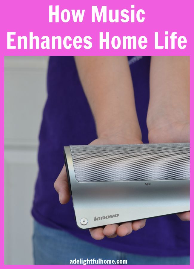 how music enhances home life - lenovo