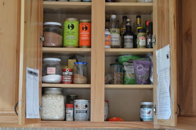 Quick Pantry Makeover (while making pancakes!) | aDelightfulHome.com