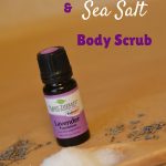 Lavender and Sea Salt Body Scrub