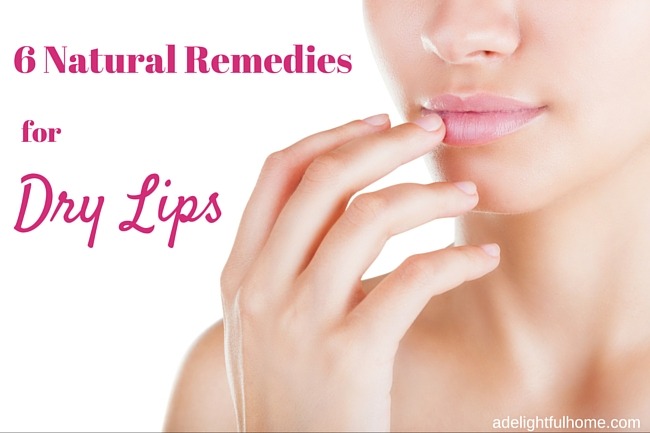 DIY Natural Remedies for Dry Liips | ADelightfulHome.com