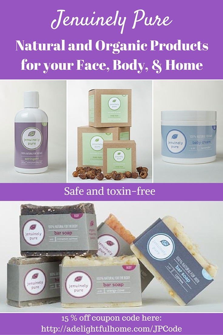 Natural Beauty Spotlight: Jenuinely Pure | aDelightfulHome.com