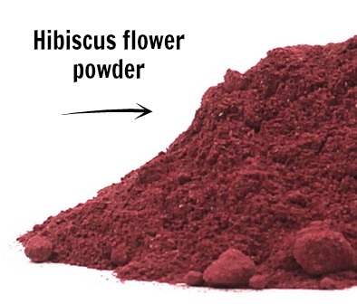 hibiscus flower powder