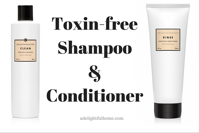 toxin-free shampoo and conditioner