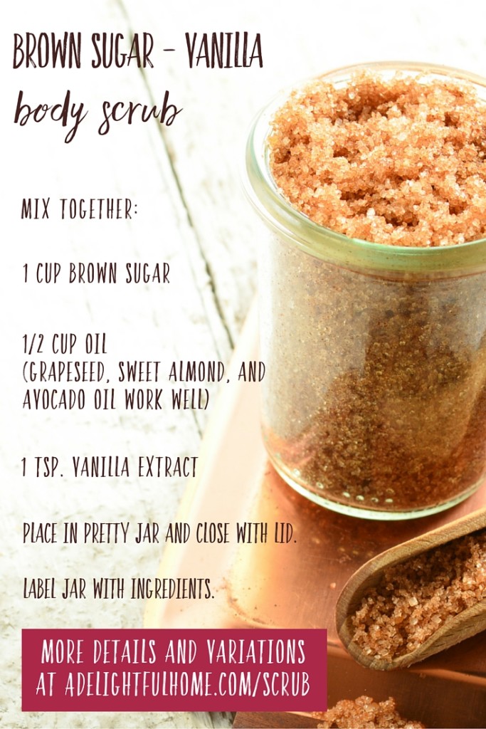Brown sugar - Vanilla Body Scrub - Pinterest (2)