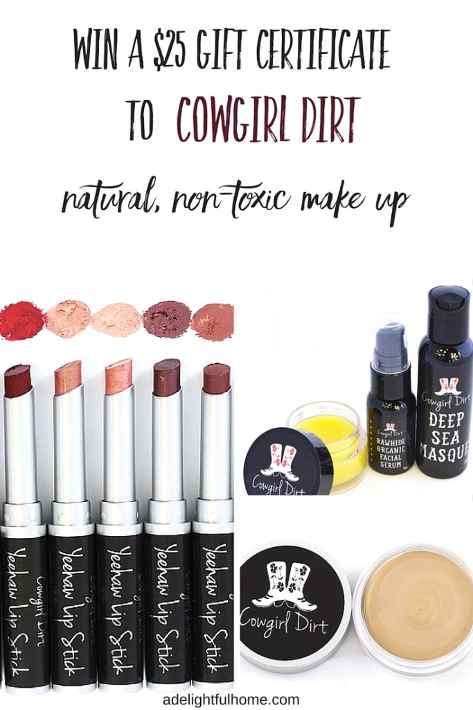 Cowgirl Dirt giveaway