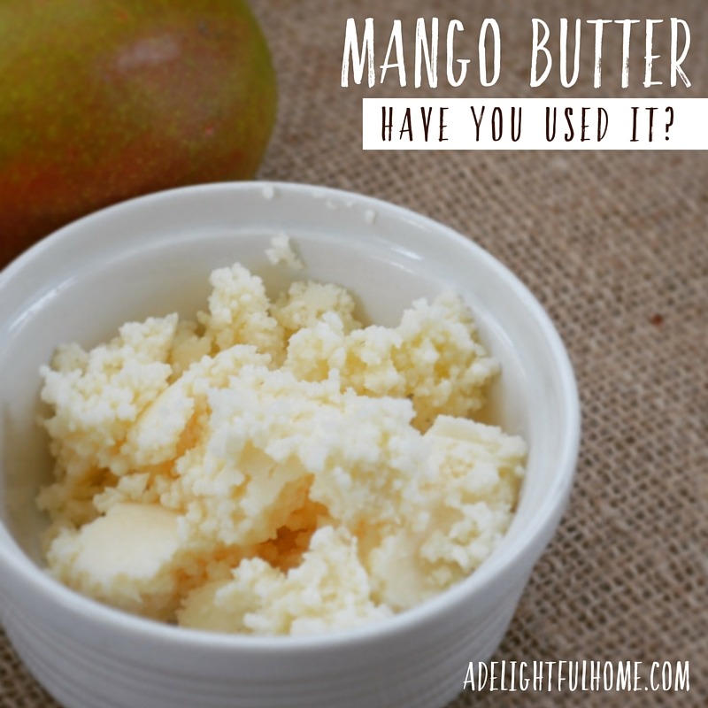 How to Use Mango Butter | aDeligtfulHome.com