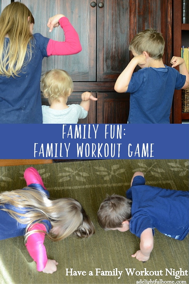 Family Fun- Family Workout game