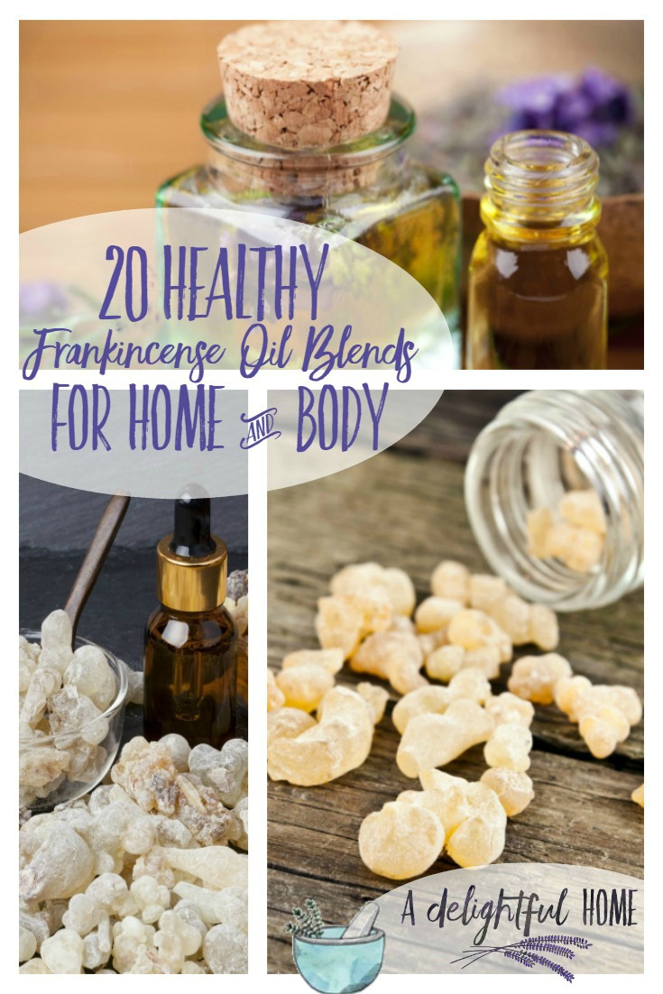 20 Healthy Frankincense Oil Blends for Home & Body | aDelightfulHome.com