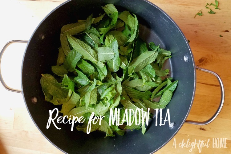 Meadow Tea a Refreshingly Delicious Summer Drink | aDelightfulHome.com