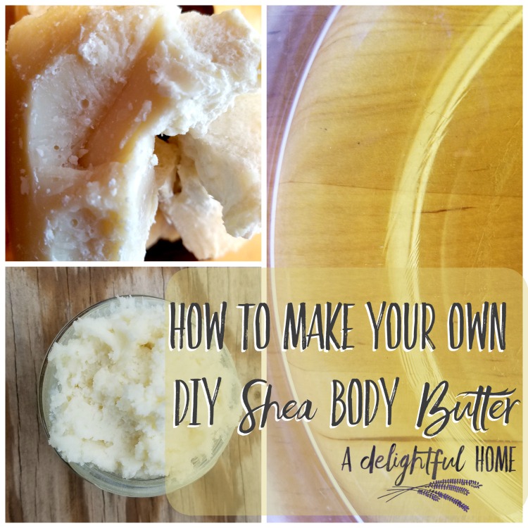 DIY Luxurious Shea Body Butter | aDelightfulHome.com