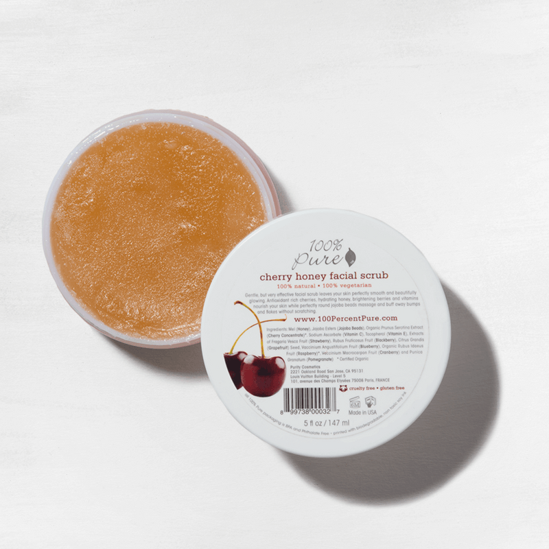 cherry-honey-facial-scrub