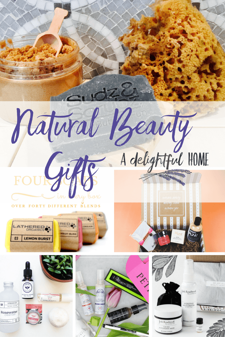 How to Find Uniquely Natural & Healthy Beauty Gifts with Subscription Boxes | aDelightfulHome.com