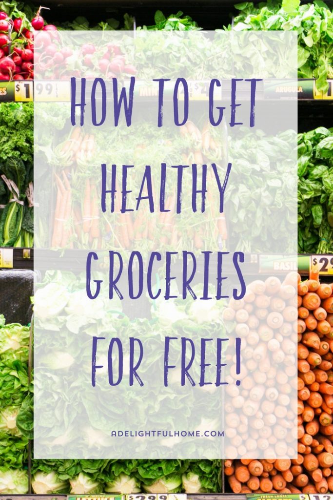 How to Get Healthy Groceries for Free