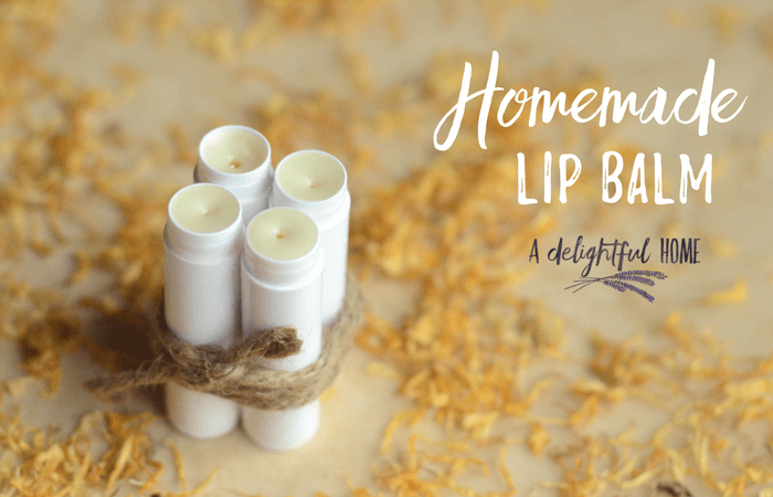 all-natural homemade lip balm recipe