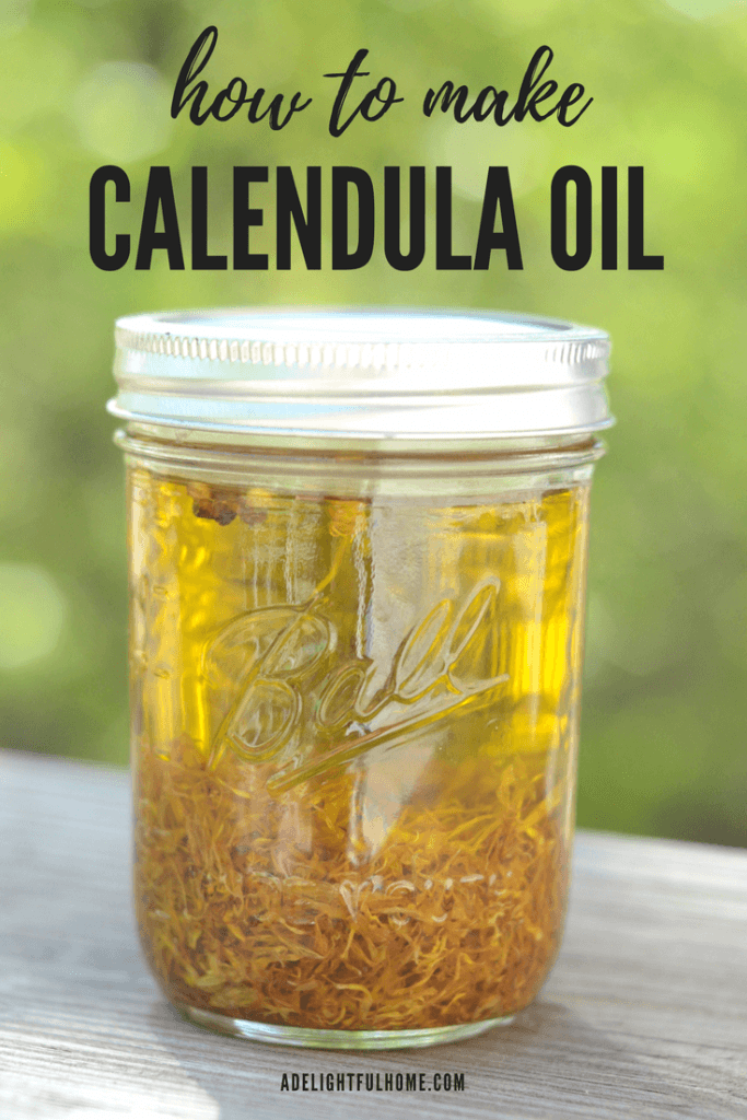 How to Make Calendula Oil