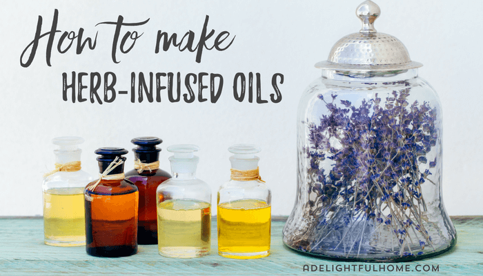 how to make herb-infused oil