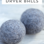 Homemade Dryer Balls
