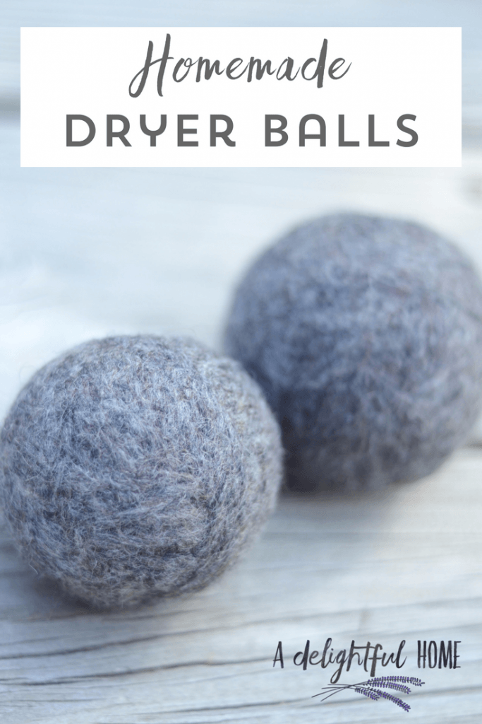 HOMEMADE DRYER BALLS HOMEMADE DRYER BALLS