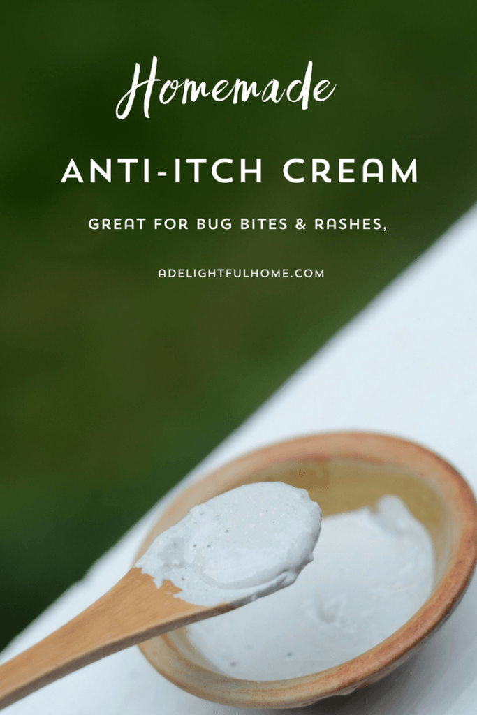 Homemade anti-itch cream